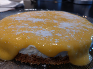Zitronencheesecake